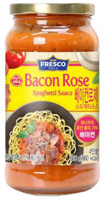 프레스코 베이컨로제 스파게티 소스, 600g, 2개