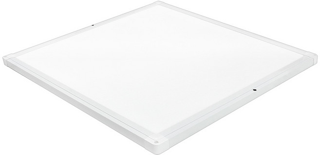 장수램프 LED 샤인 슬림 평판 50W 방등 거실등 주방등 면조명 (640x640mm) 6500K, 1개, 주광색(6500K) 하얀빛