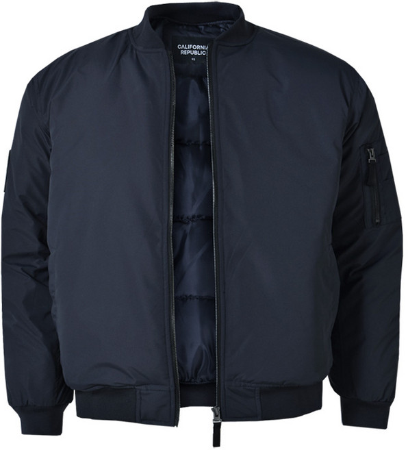 맥스스피드 고랄 남성 웰론 패딩 항공 점퍼 잠바 블루종