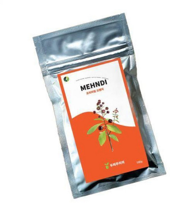 두피주치의 프리미엄 허브 멘디 천연염색 손상모발, 1개