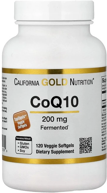 캘리포니아골드뉴트리션 코큐텐 200mg 120소프트젤, 1개 - 쿠팡