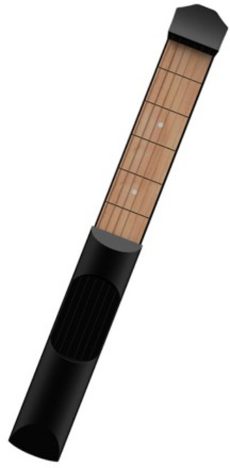 기타 배우기 레슨 코드 연습기 운지법 외우기 블랙, 1개