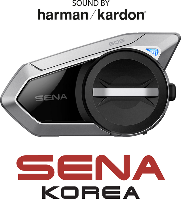 세나 50S 싱글팩 블루투스 헤드셋 하만카돈 사운드 조그다이얼 타입 메시 4명 동시 인터콤 50S-10