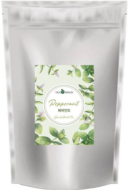 [티스페이스] 프리미엄 페퍼민트 50티백 업소용 카페용 음식점용, 1개, 50개입
