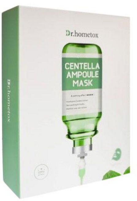 닥터홈톡스 센텔라 앰플 마스크팩/시트 25g 10매, 1개, 10개입