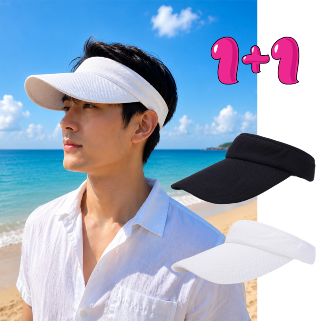 썬캡 온가족 골프모자 가벼운 단체모자 야외 자외선차단 선캡 마라톤