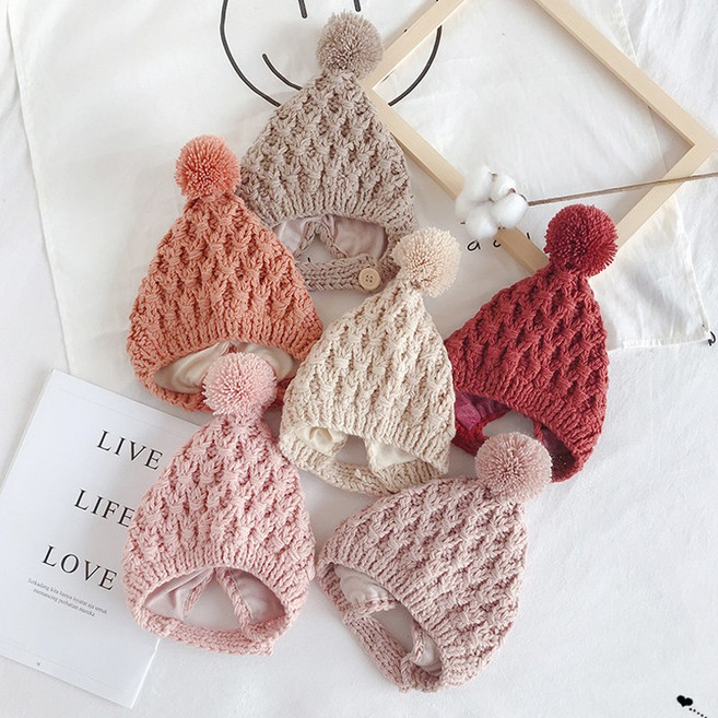 더메르시 솔솔 방울 귀달이 비니모자 야구모자