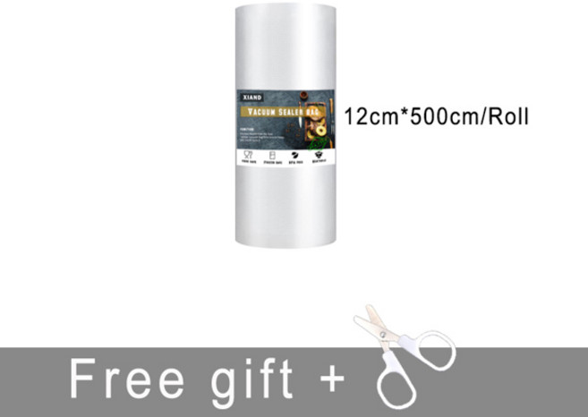 BPA 프리 진공 식품 실러 백 신선한 장기 보관 백 진공 포장기 12 15 17 20 22 25 28 30 32cm x 500cm 롤로트, [05] 12cm 5m