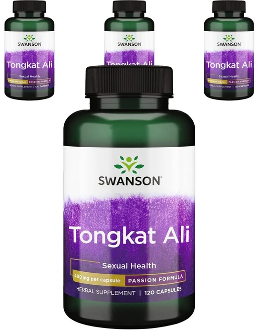스완슨 통캇 알리 400mg 캡슐, 4개, 120정 - 쿠팡