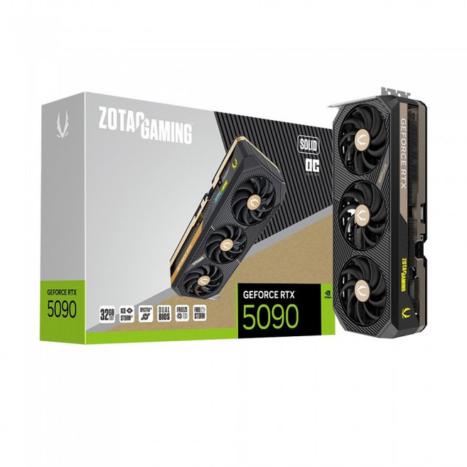 ZOTAC GAMING 지포스 RTX 5090 SOLID OC D7 32GB