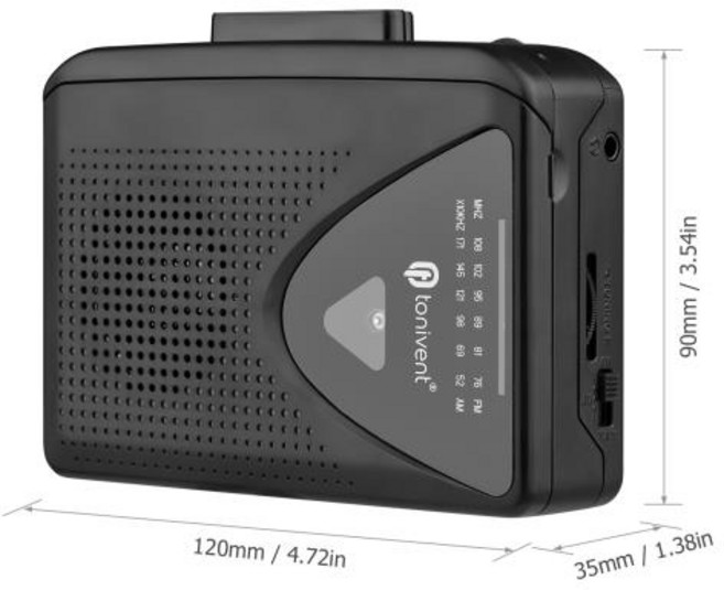 USB 카세트 캡처 라디오 플레이어 휴대용 테이프-MP3 변환기 오디오 음악 레코더 AM/ FM, 한개옵션0, 1개