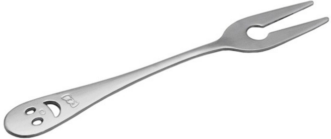 리본스마일 올샤틴 스텐 꼬지 포크 160mm (10개묶음) / 바베큐포크 꼬치포크 디저트포크, 10개