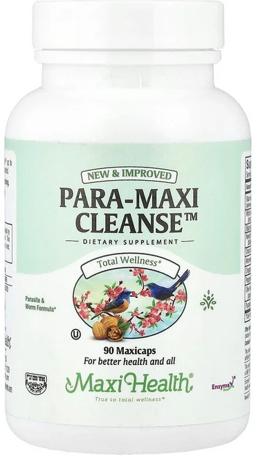 Maxi Health Para-Maxi Cleanse™ 맥시캡슐 90정 MXT-42009, Maxi Health, Para-Maxi Cleanse, 1개 - 쿠팡