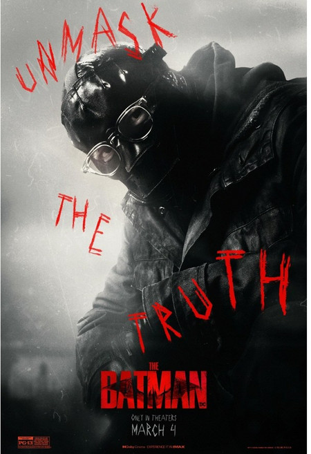 조이포스터 TMY-156 더 배트맨 대형 영화포스터 브로마이드 A1로버트 패틴슨 DCEU