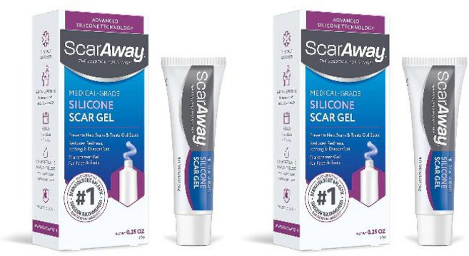 ScarAway 스카어웨이 실리콘 스카 젤 10g 2팩, 2개