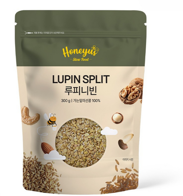 자연이 준 선물 허니어스 루피니빈 [호주산] / 루핀콩/ 당뇨콩 / 슈퍼푸드, 1개, 300g