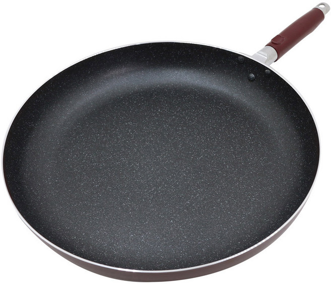 대형 후라이팬 가벼운 대용량 마블코팅 업소용 프라이 팬 34cm, 34, 1개