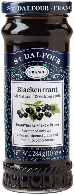 샹달프 과일잼, 블랙 커런트(Black Currant), 284g, 1개