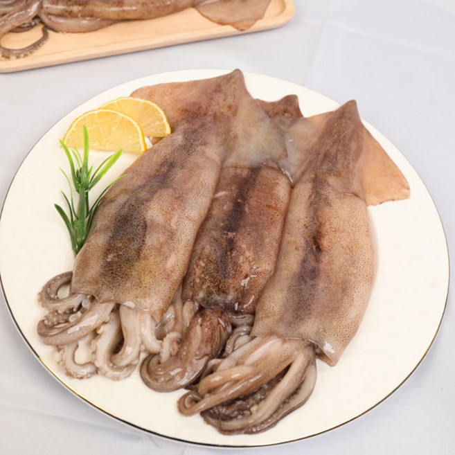 자연산 손질 통오징어 350g(팩당 2미) x 5팩 총 10미, 1개, 350g