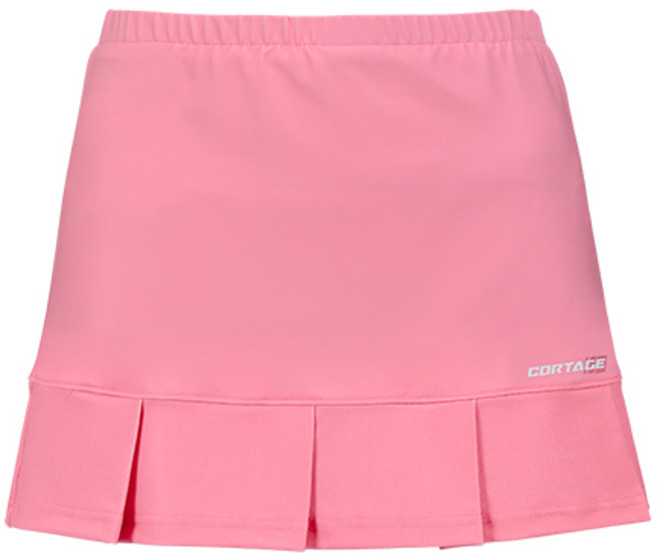 패기앤코 코트어드밴티지 여성 스포츠 기능성 데일리 핑크 주름 치마 VANS-014