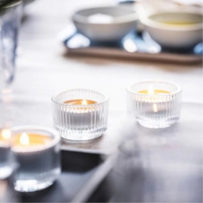 키알리 이케아 핀스마크 미니 양초 홀더 캔들 받침 3개