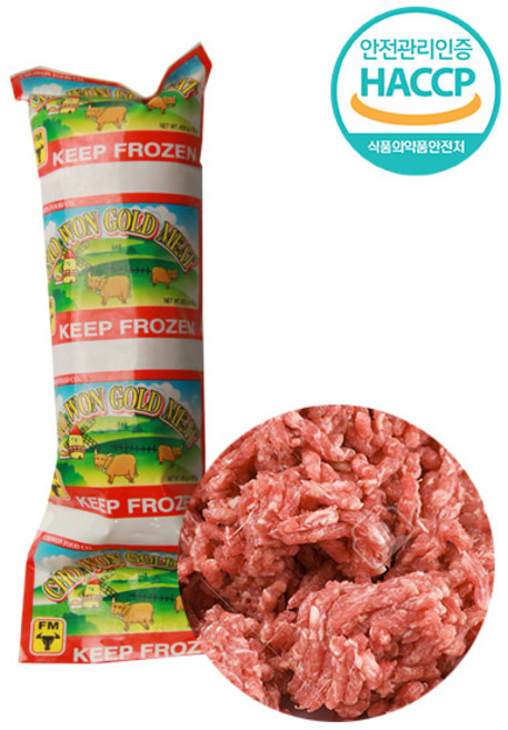 초원 골드미트 우민찌 450g 쇠고기분쇄육 가공다짐육 다진부대찌개고기, 1개