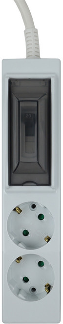 아이티플러스 대한민국 생산 냉난방기용 배선용 2구, 화이트, 1개, 5m, 03.배선 2구