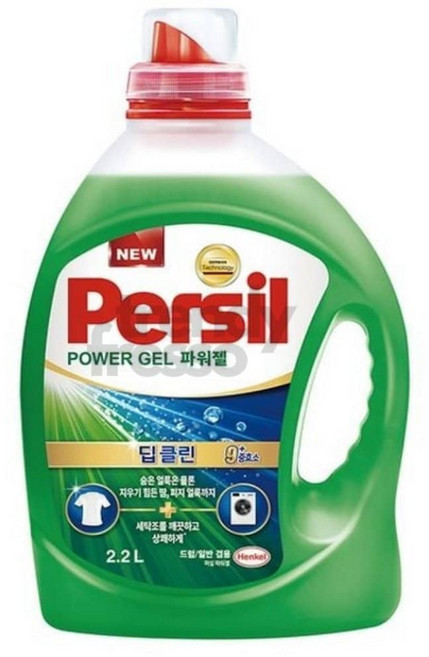 퍼실 persil 세탁세제 파워젤, 2.2L, 2개