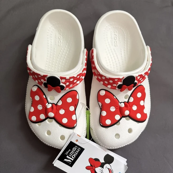 크록스 디즈니 미니 마우스 클래식 클로그 키즈 / 208711-119