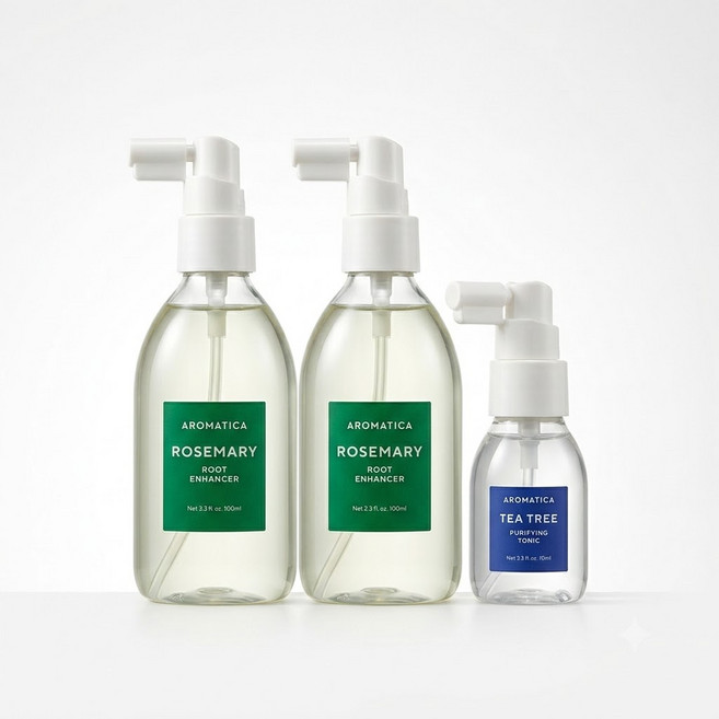 아로마티카 로즈마리 루트인핸서 (티트리토닉 30ml) 탈모 케어, 2개, 100g