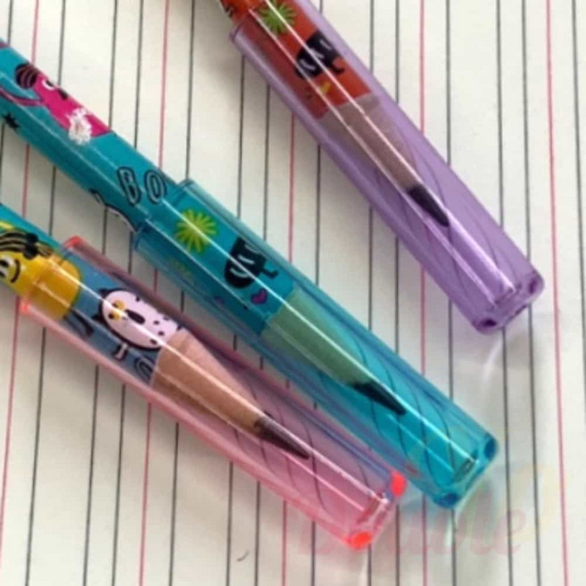 더블요 연필 보호캡 뚜껑 6P 연필보호캡 연필마개 펜슬홀더
