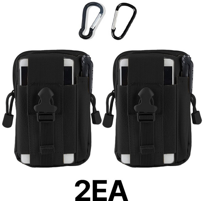 일리마 벨트 파우치 스마트폰 힙색 공구가방 2EA