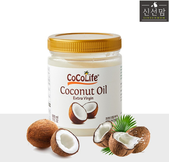 신선맘 코코넛오일 500ml, 2개