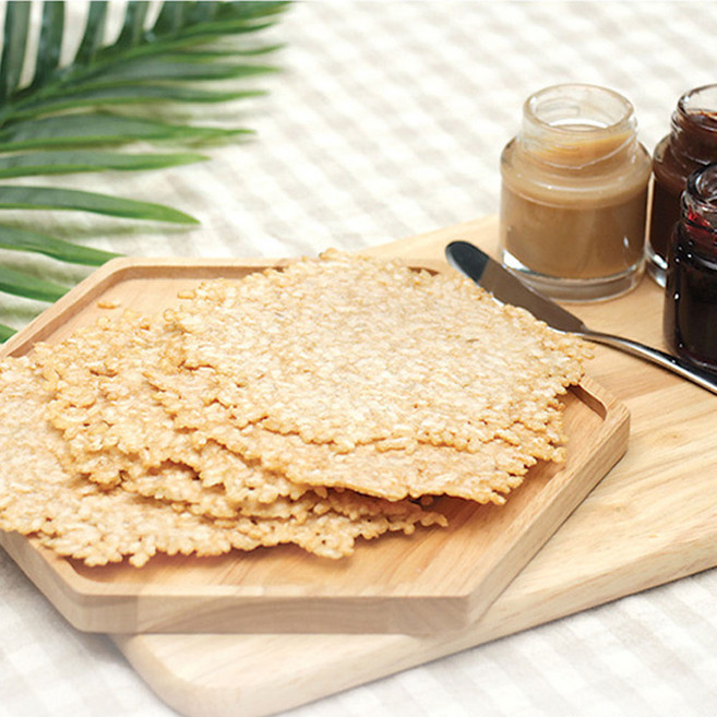 즉석 도정한 쌀눈이 살아있는 현미 1분도 누룽지 100% 국내산 영미칩, 20g, 10개