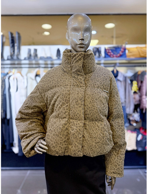[제시뉴욕] 코듀로이 레오파드 패딩점퍼 BFW5ANEJ9470