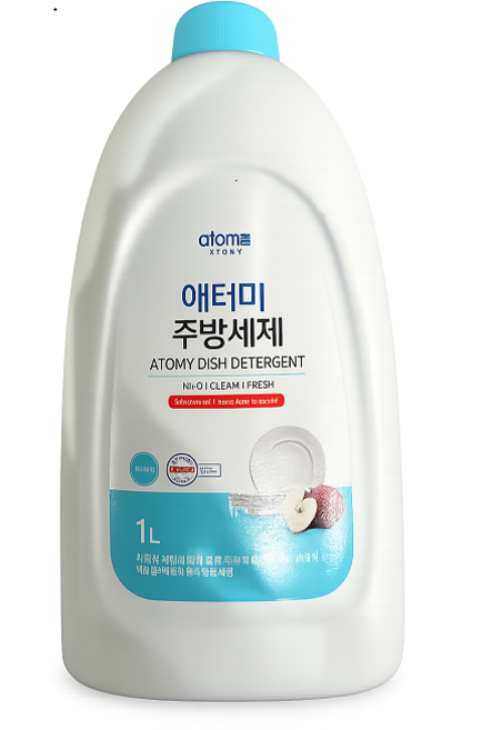 애터미 주방세제, 1kg, 2개