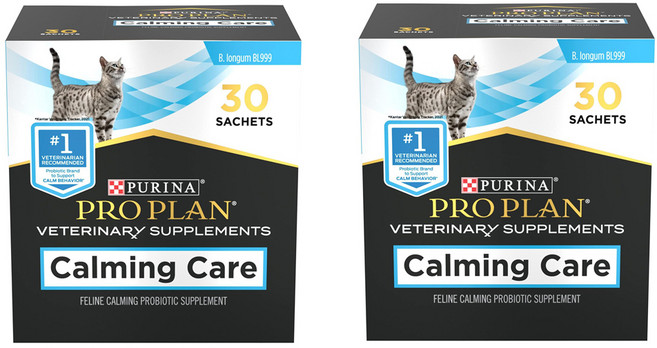 퓨리나 카밍케어 Calming Care 30포 x 2통, 30회분, 스트레스완화/안정/집중력관리, 2개