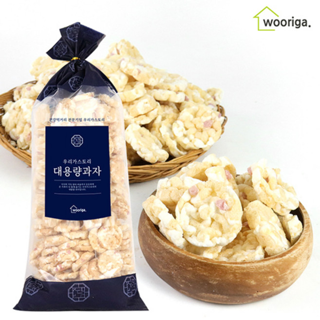 오곡쌀과자 350g 대용량과자 뻥튀기, 1개