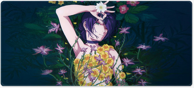 체인소맨 레제 2기 마우스장패드 L 2XL 데스크매트, 02 체인소맨 2XL(900x400x4mm), 1개