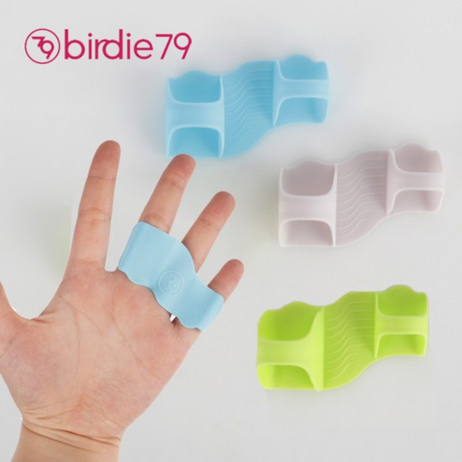 BD79 그립감의 완성 왼손용 핑거픽스, 연두, 1개