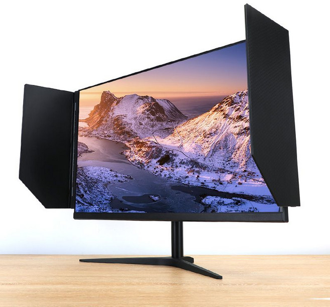 모니터가림막 모니터 가리개 화면 사이드 차단 사생활보호, 1개, 좌우 2개 세트