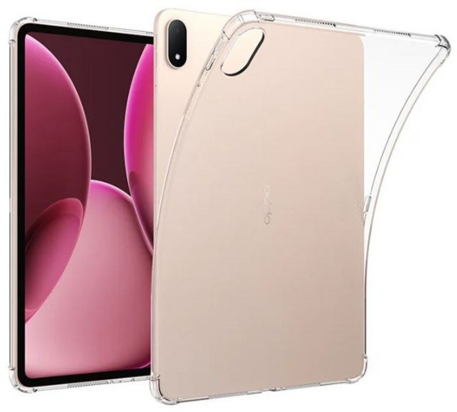 원플러스패드3 / OnePlus Pad2 Pro / 오포패드4 / Oppo Pad4 Pro 13.2인치 호환 투명 젤리 케이스 커버 케이스나라, 1개