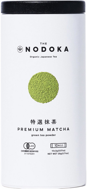 THE NODOKA 特選抹茶棒, 2g, 1個, 10入