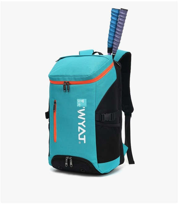 대용량 스포츠 백팩 배드민턴 라켓백 운동 가방, 그린, 1개, 그린 1개