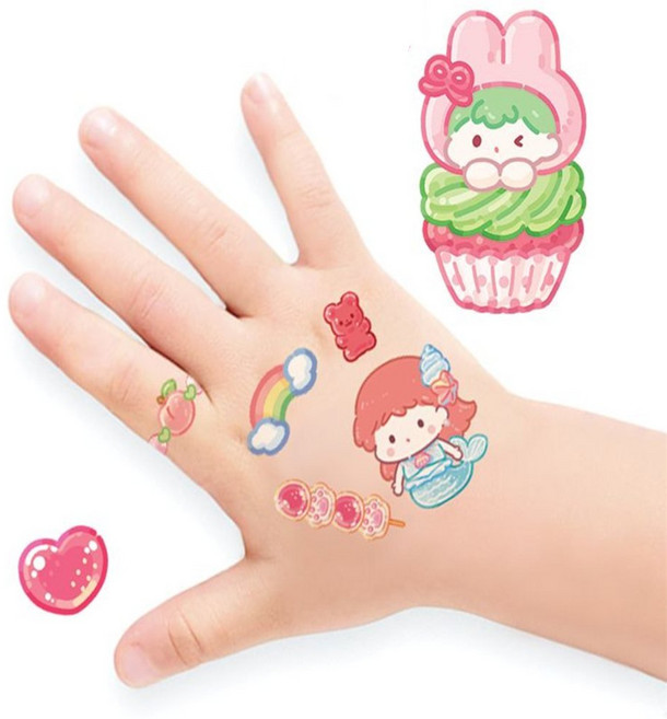 사심몰 탕후루의달인 루루분식 스티커 어린이스티커북