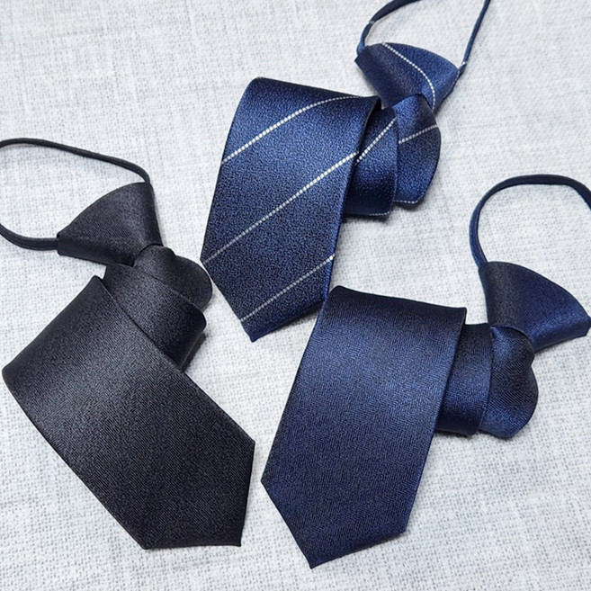 슬림자동 넥타이 3장세트