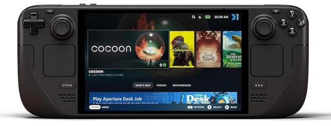 밸브 스팀덱 OLED 1TB Valve Steam Deck OLED 1TB 휴대용 게임기 관부가세포함, Valve Steam Deck OLED 1TB 핸드헬드, 1개