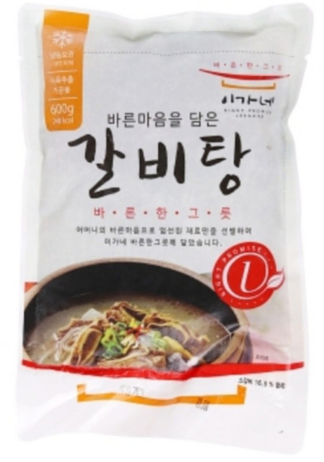 이가네 [유통기한] 갈비탕 600g, 28개