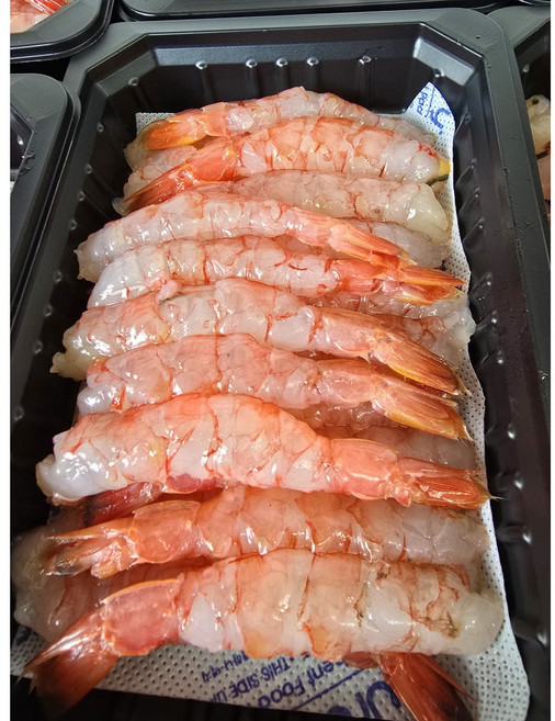 여수 산지직송 직접선별 산지직송 회 횟감 국내산 급랭 깐달마새우 살 (횟감x), 1개, 300g