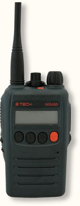NIS-400 이테크 고성능 업무용 무전기 현장 산업용